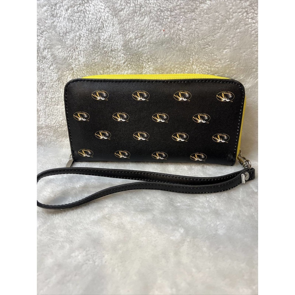 Women's Missouri Tigers Zip-Around Wristlet Wallet NEW!